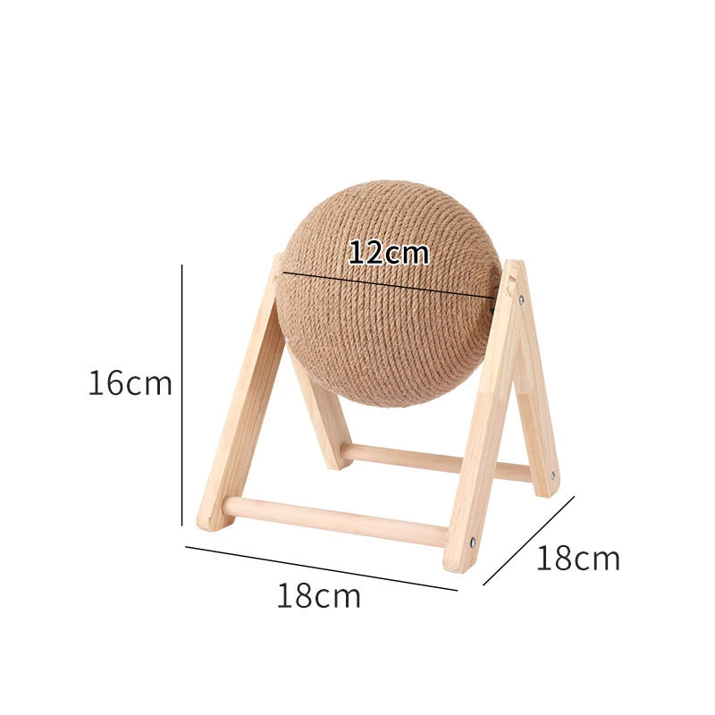 Cat Scratching Sisal Rope Ball Toy
