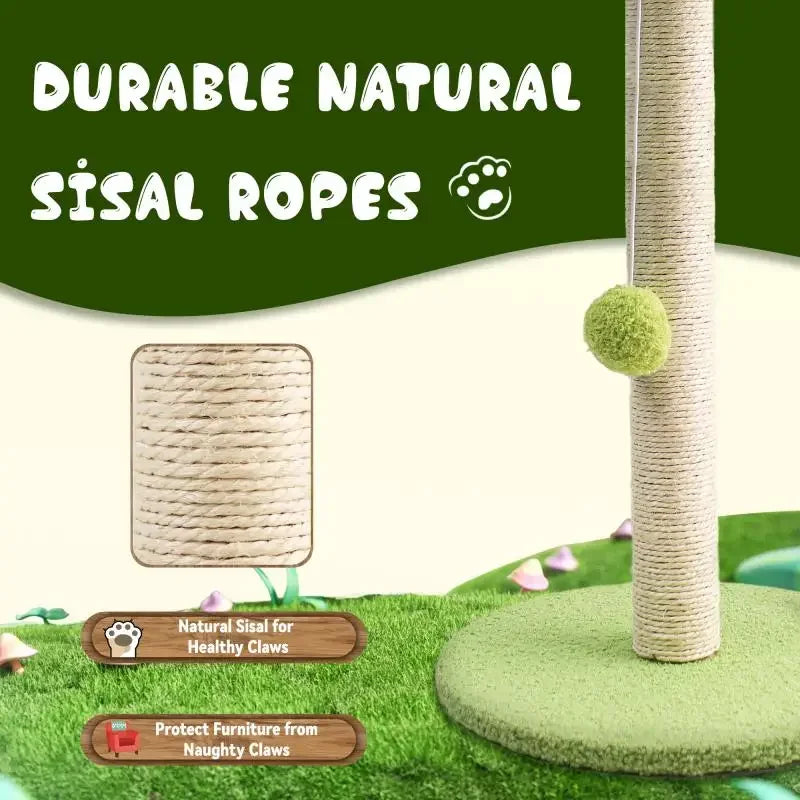 Cat Scratching Post with Sisal Rope