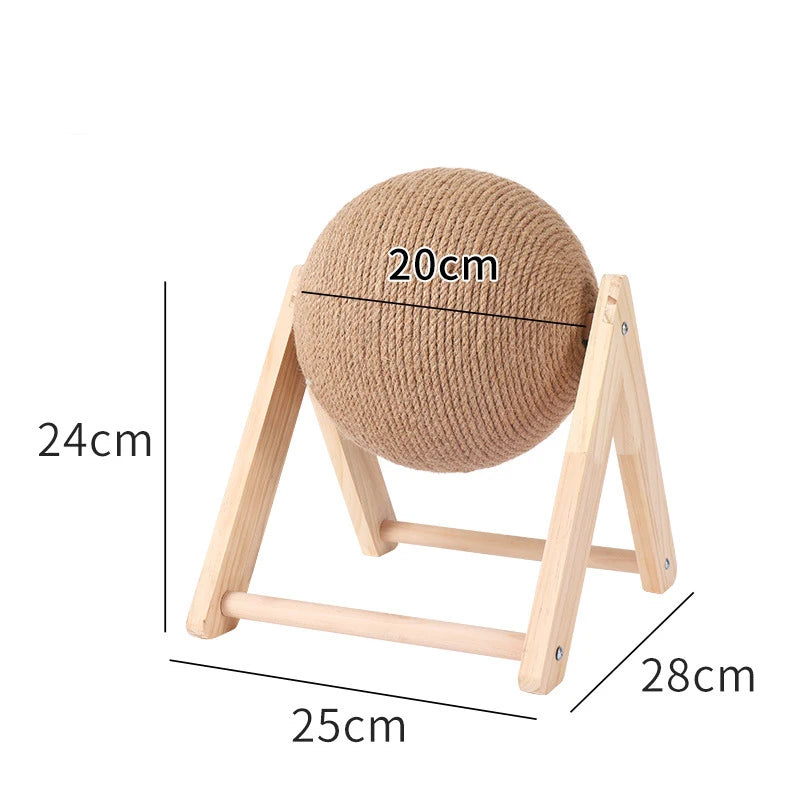 Cat Scratching Sisal Rope Ball Toy