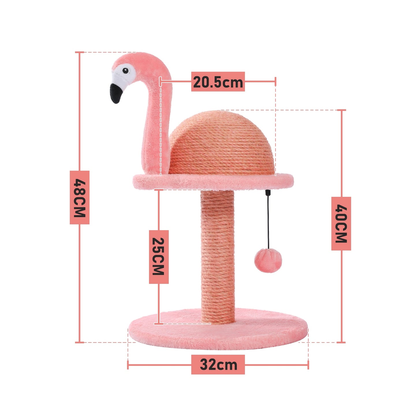 Flamingo/ Duck/ Swan shape Cat Scratching Post